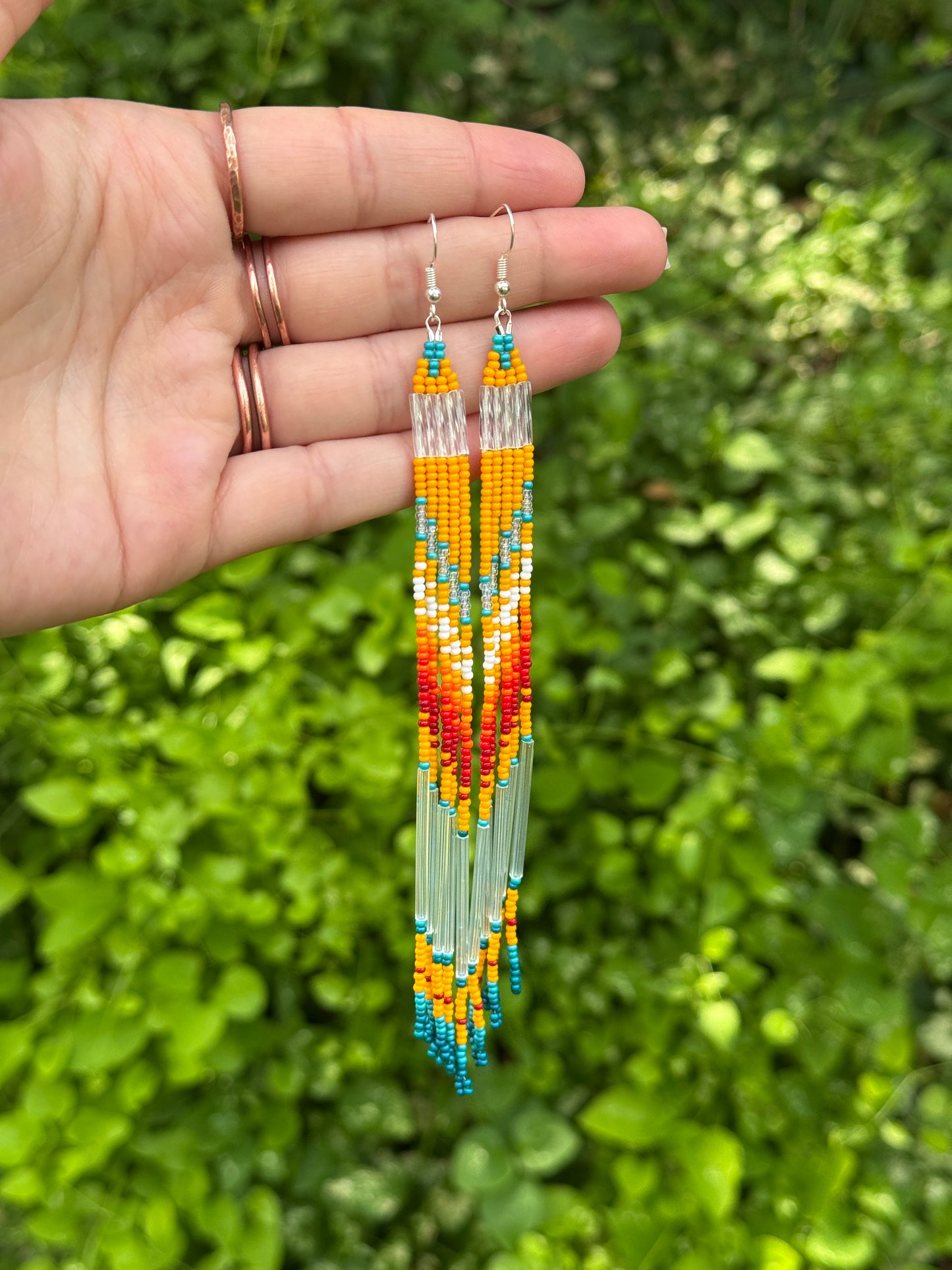 Long Fringe Earrings