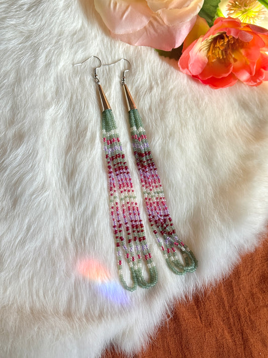 Pastel Drop Cone Earrings