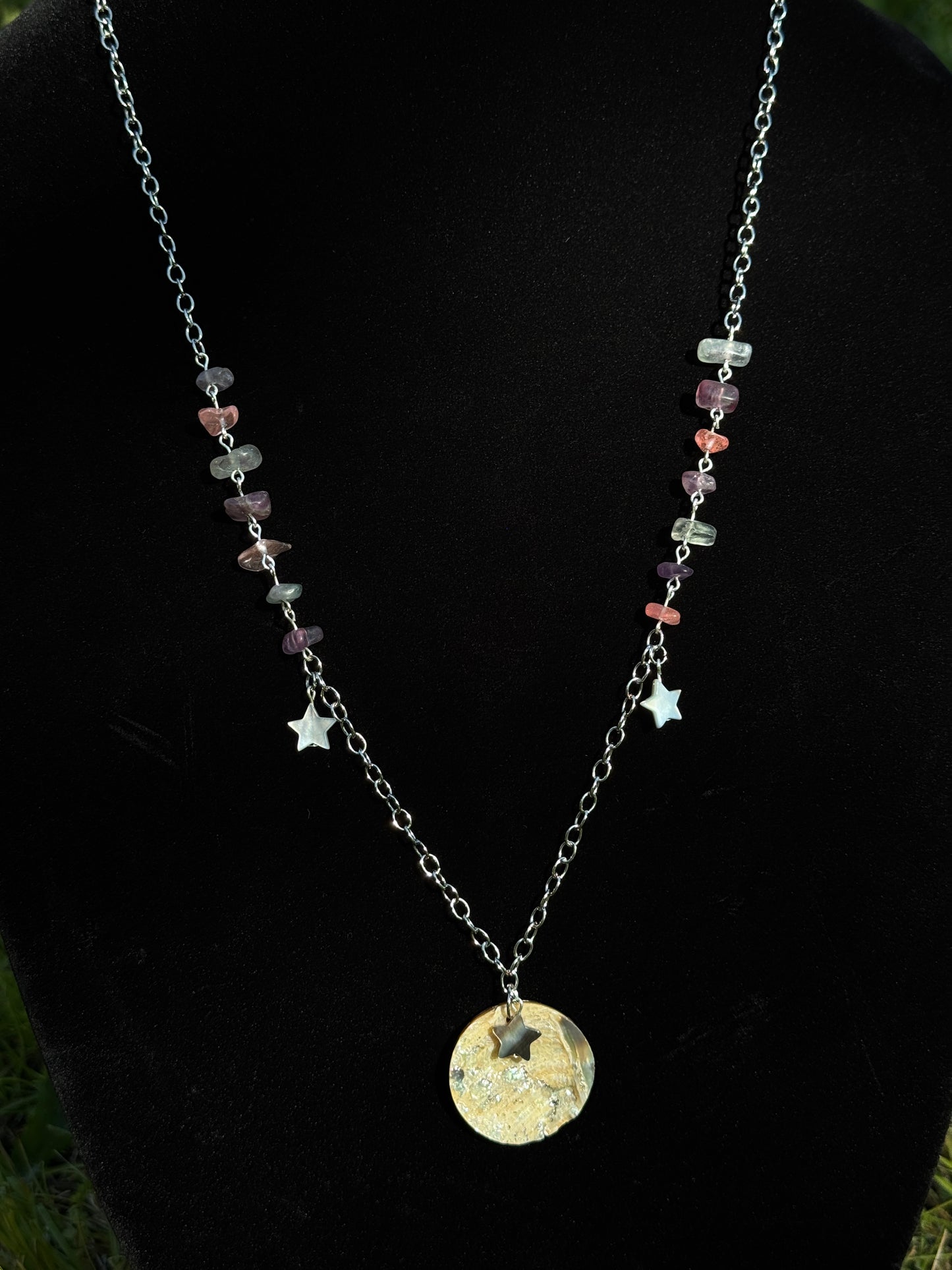 Celestial Shell Pendant Necklace