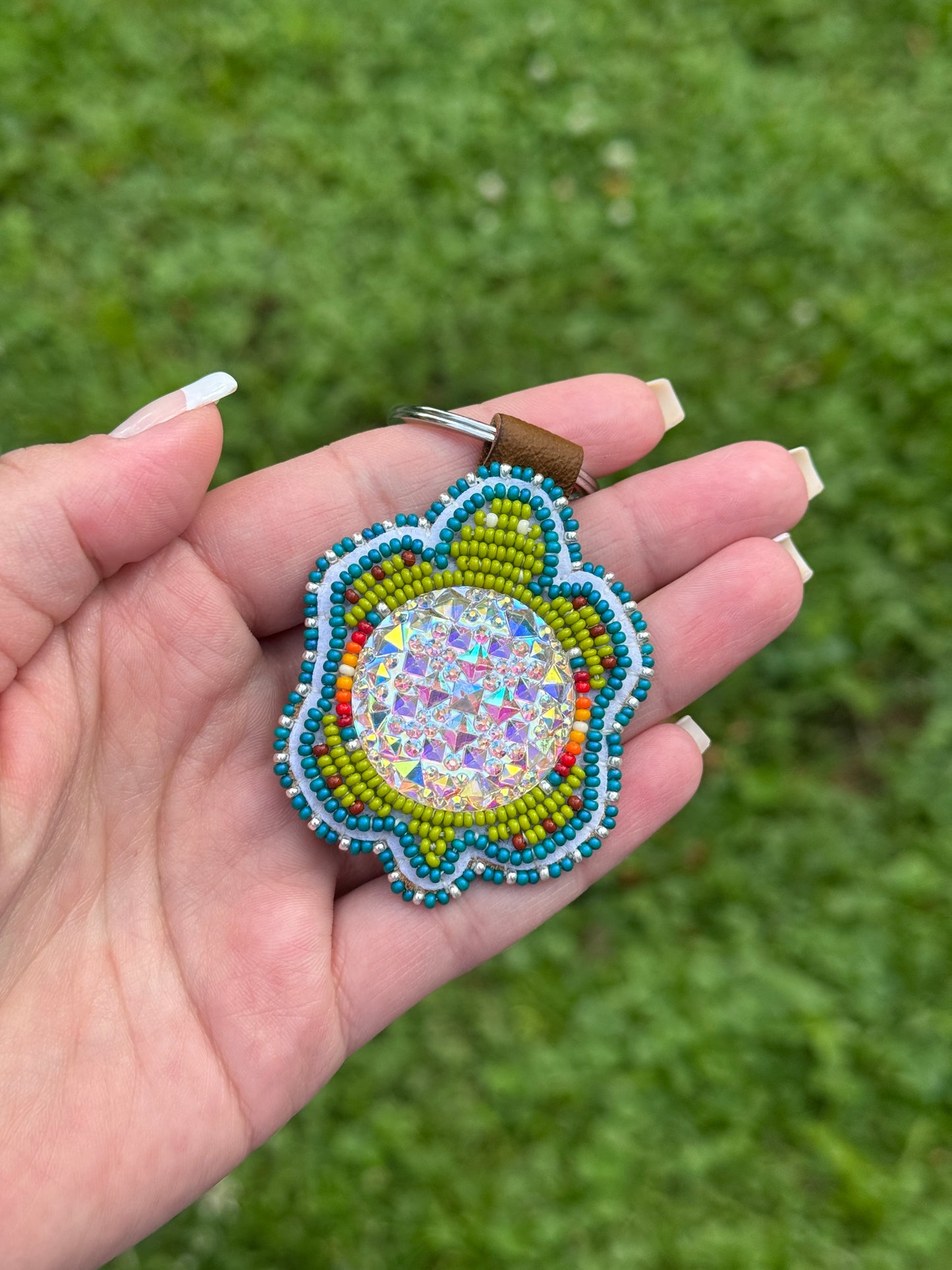 Turtle Keychain with Wristlet
