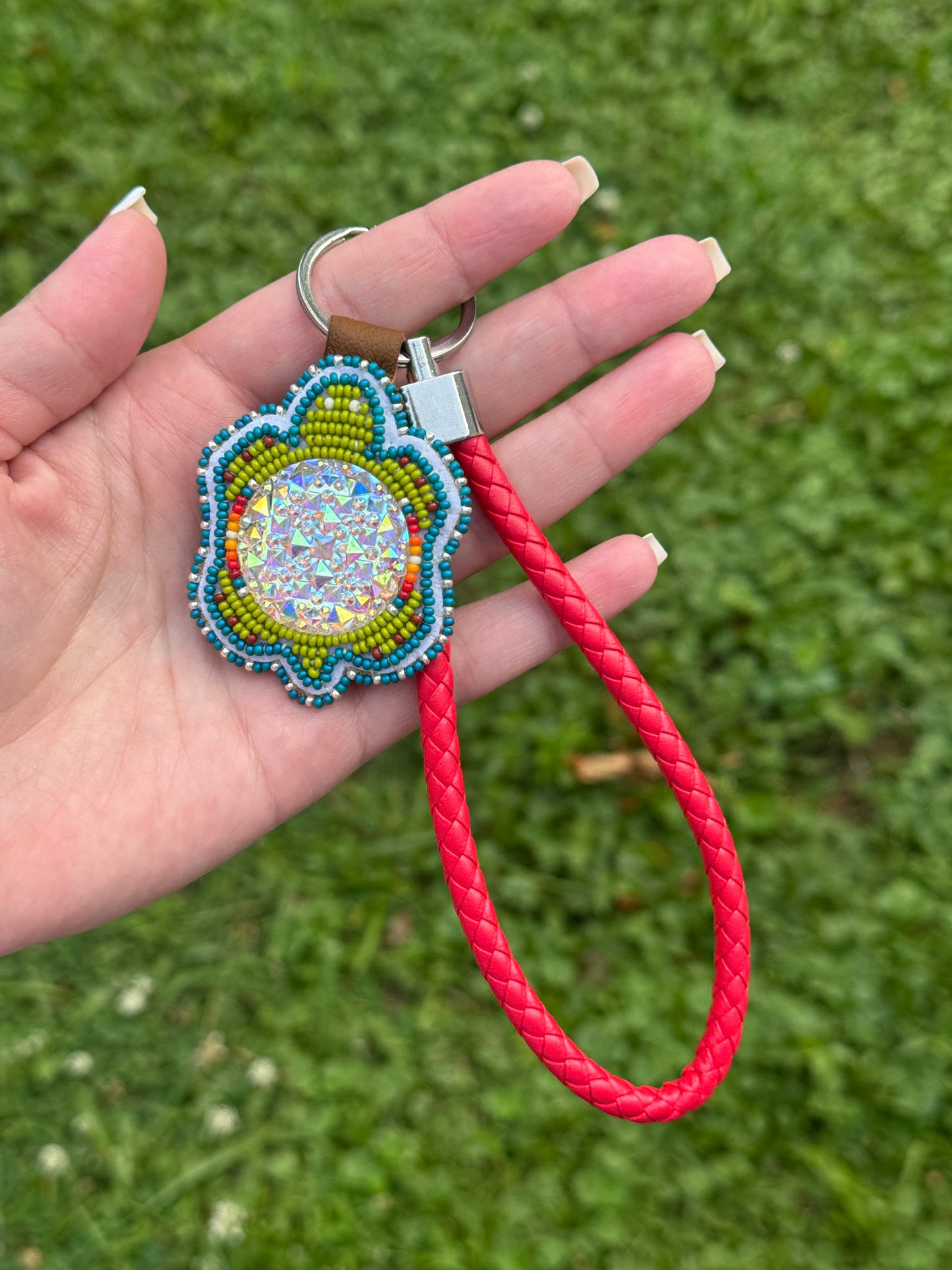 Turtle Keychain with Wristlet